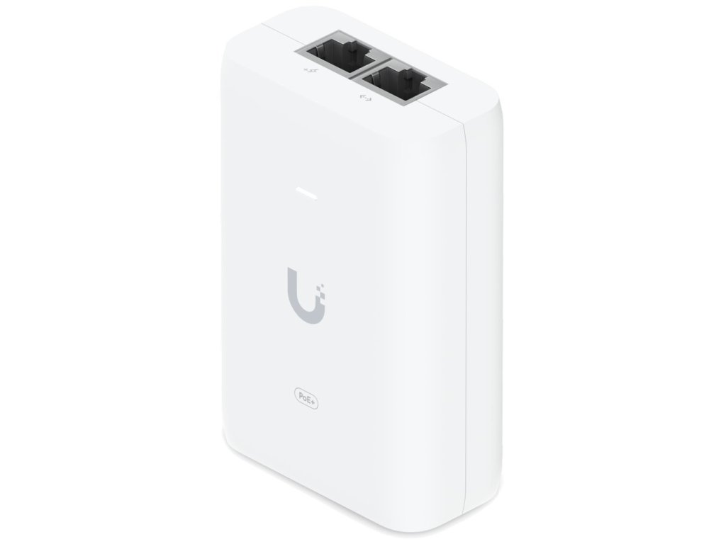 UBIQUITI UACC-POE+ Gigabit Poe Injector 48V/0,65a (30W) bílá (U-PoE+)