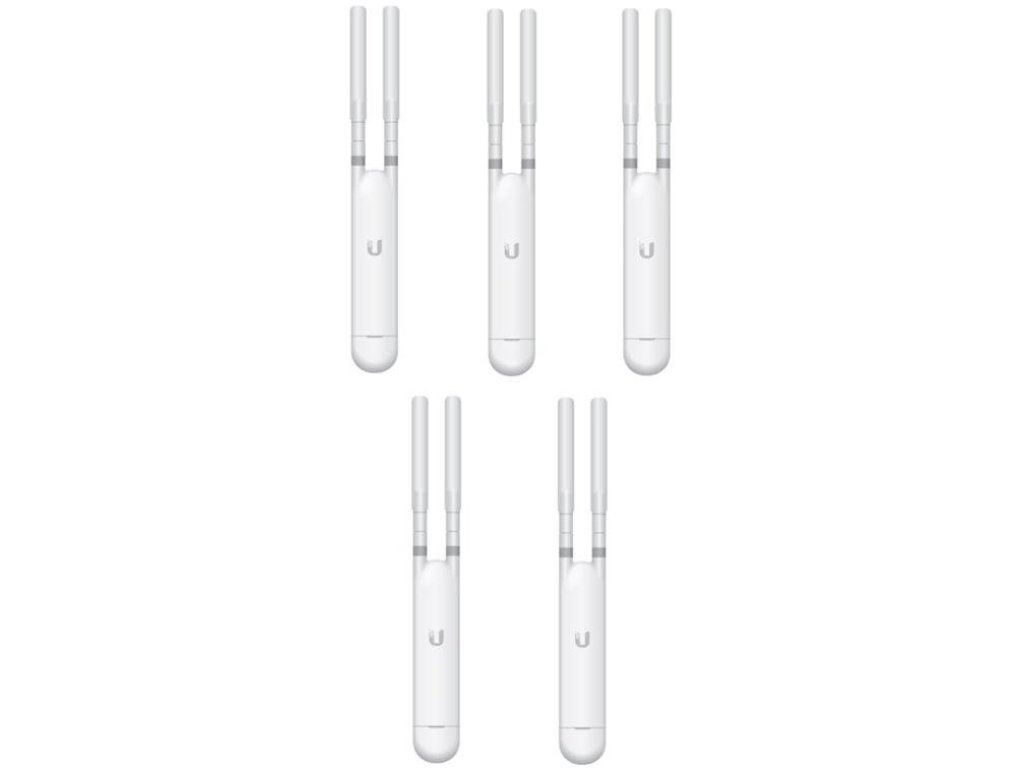 UBIQUITI UniFi UAP-AC-M - Wi-Fi 5 - 2.4 GHz, 5 GHz - DC napájení (balení 5) (UAP-AC-M-5)