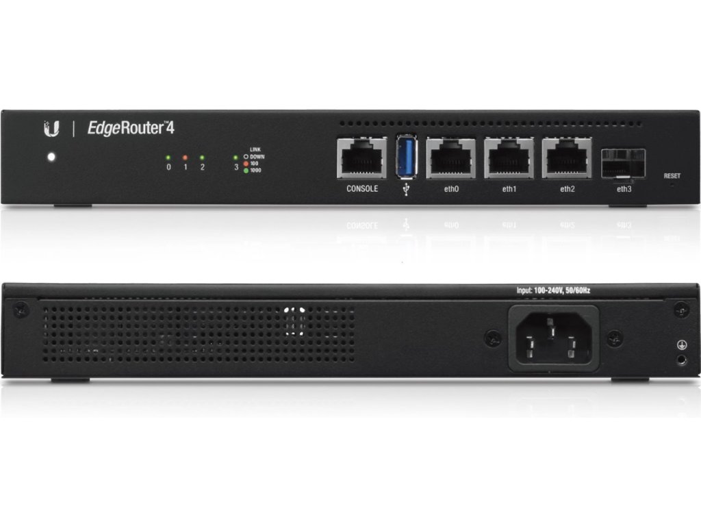 UBNT EdgeRouter 4 (ER-4)