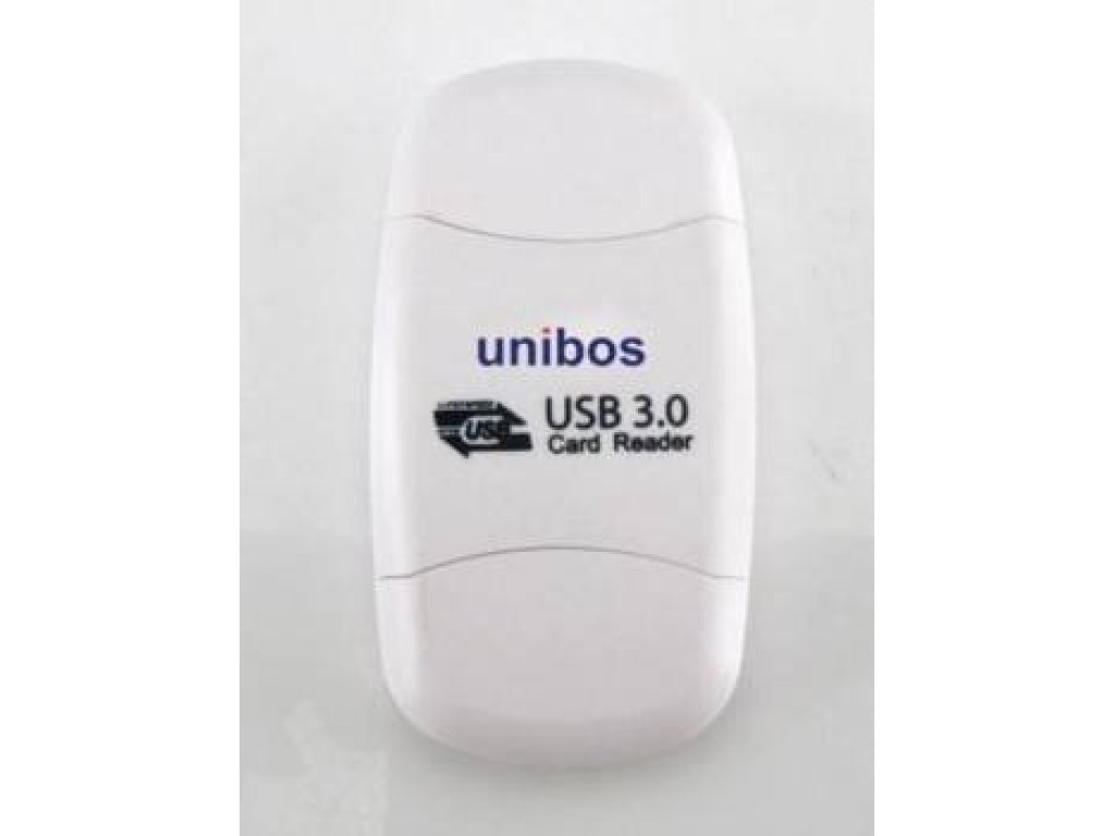 UNIBOS Card Reader ctecka externí USB3.0 SDXC 5Gb/s (6953554401806)