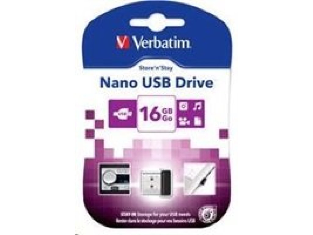 VERBATIM 16GB Store 'n' Stay NANO (97464)
