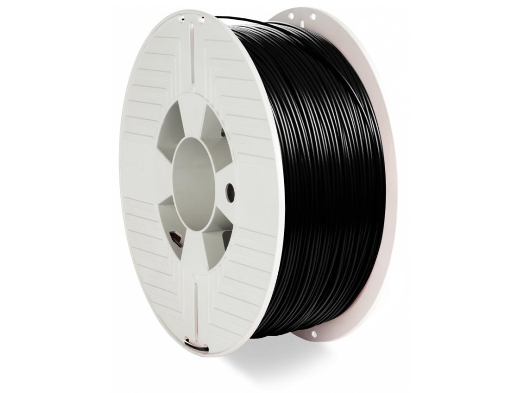 VERBATIM 3D Printer Filament PLA 1.75mm 335m 1kg black (55318)