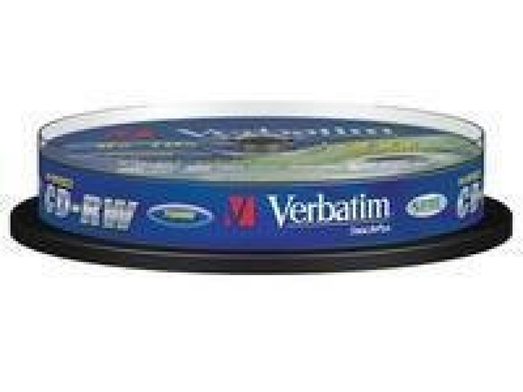 VERBATIM CD-RW 700MB 12x spindl 10ks (43480)