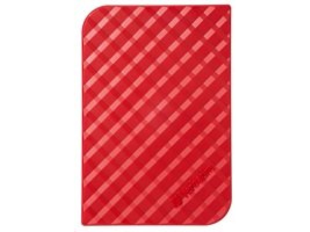 VERBATIM HDD 2.5" 1TB Store 'n' Go Portable Hard Drive USB 3.0, Red GEN II (53203)