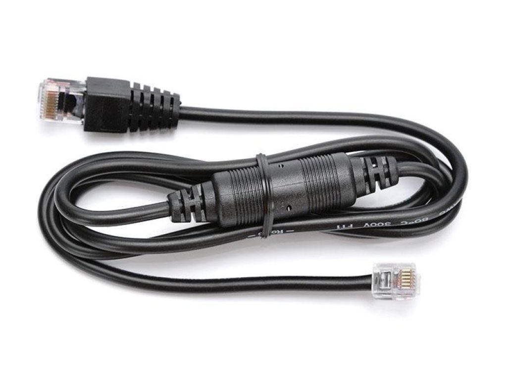 VIRTUOS kabel 10P10C-6P6C-24V1 pro zásuvky C420B, černý (EKA0518)