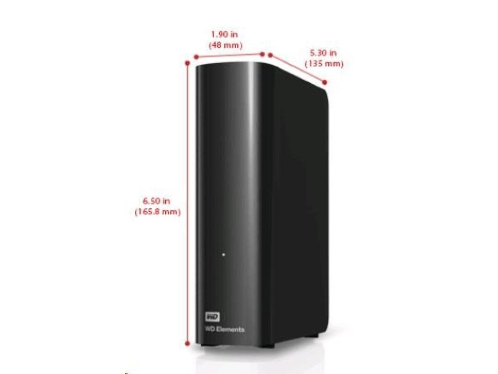 WD 4TB Elements Desktop (WDBWLG0040HBK-EESN)