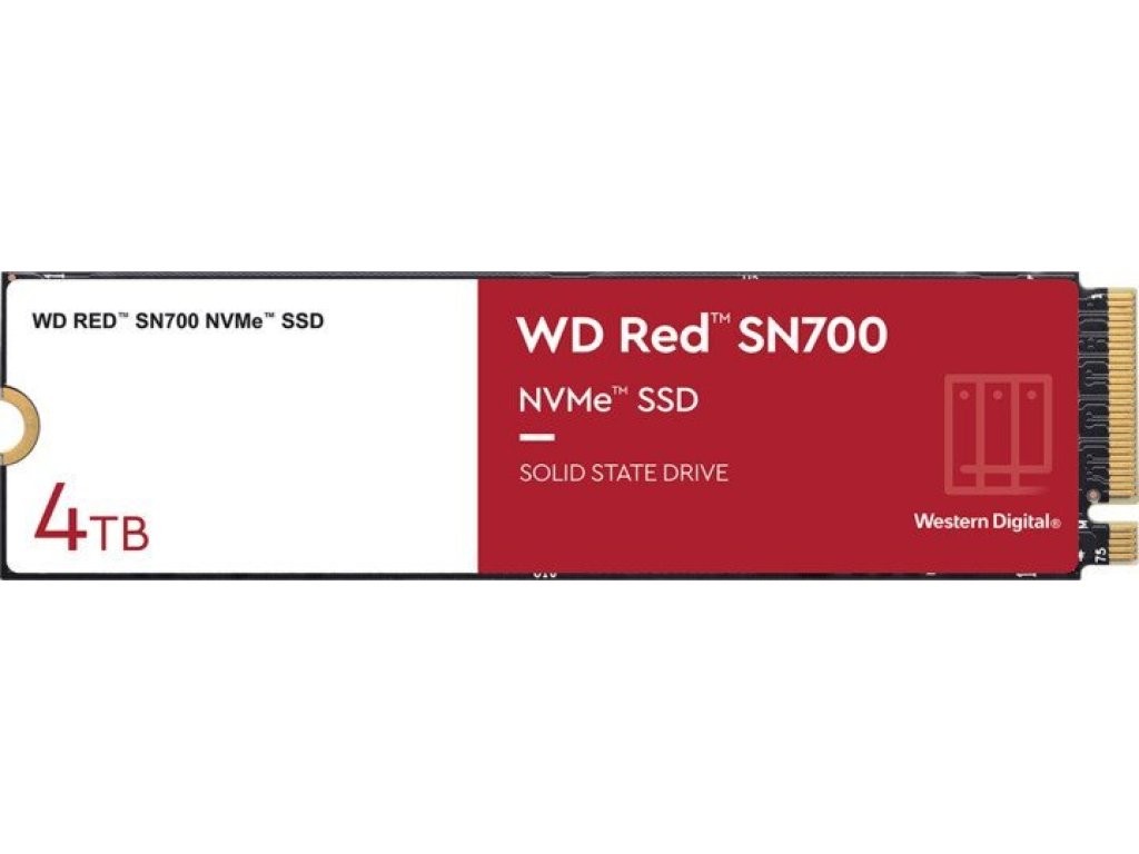 WD 4TB RED SSD NVMe PCIe SN700 (WDS400T1R0C)