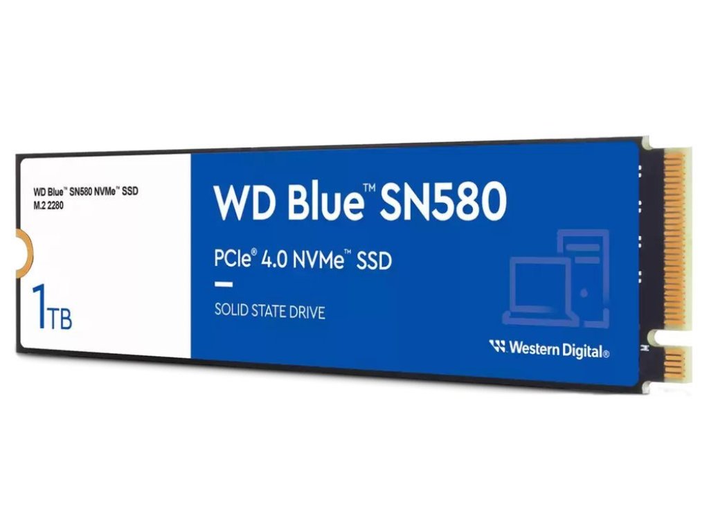 WD BLUE SSD NVMe PCIe SN580 1TB (WDS100T3B0E)