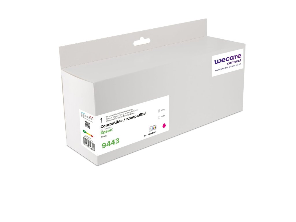 WECARE ARMOR ink kompatibilní s EPSON C13T944340, červená/magenta (K20827W4)