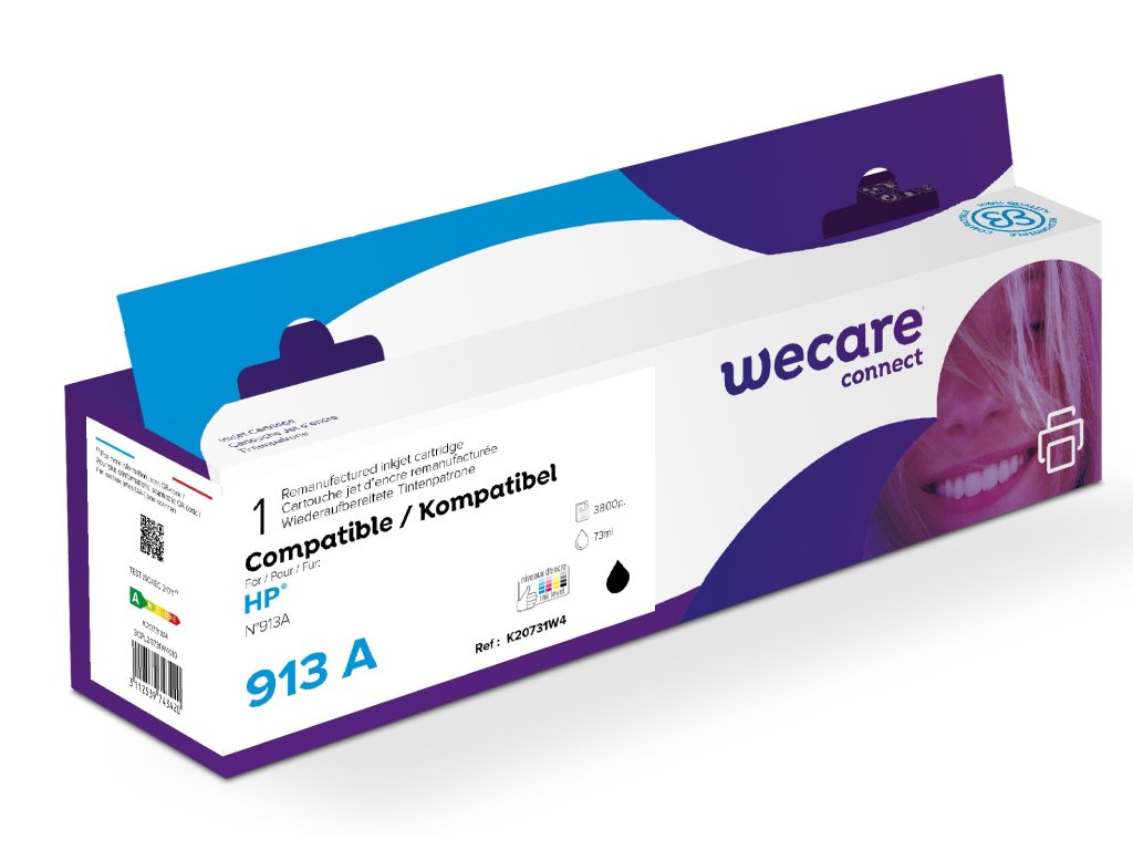 WECARE ARMOR ink kompatibilní s HP F6T78AE, červená/magenta (K20733W4)