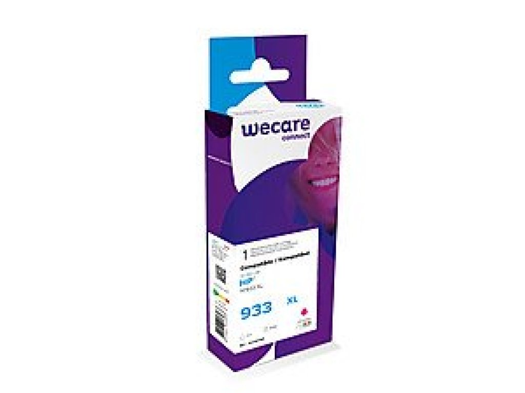 WECARE ARMOR ink kompatibilní s HP OJ 6600,CN055AE, 12ml, červená/magenta (K20427W4)