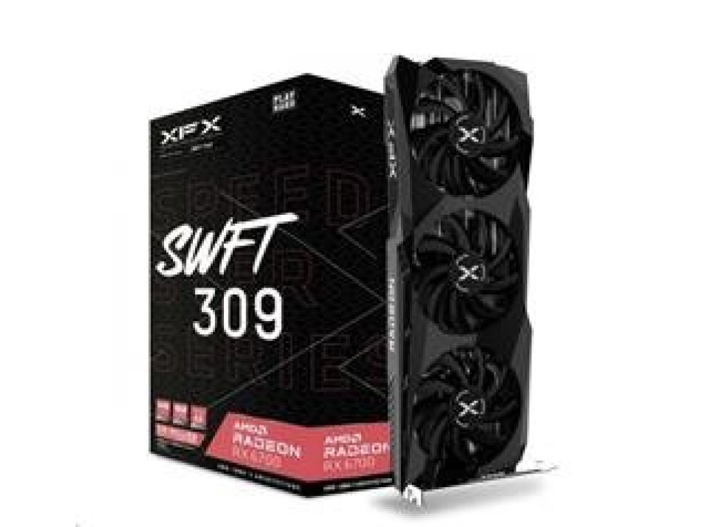 XFX SPEEDSTER SWFT 309 AMD Radeon RX 6700 CORE 10GB GDDR6 (RX-67XLKWFDV)