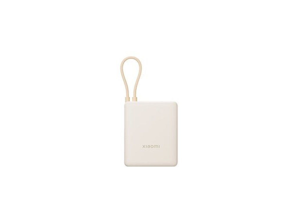 Xiaomi 33W Power Bank 10000mAh (Integrated Cable) Tan (59602)