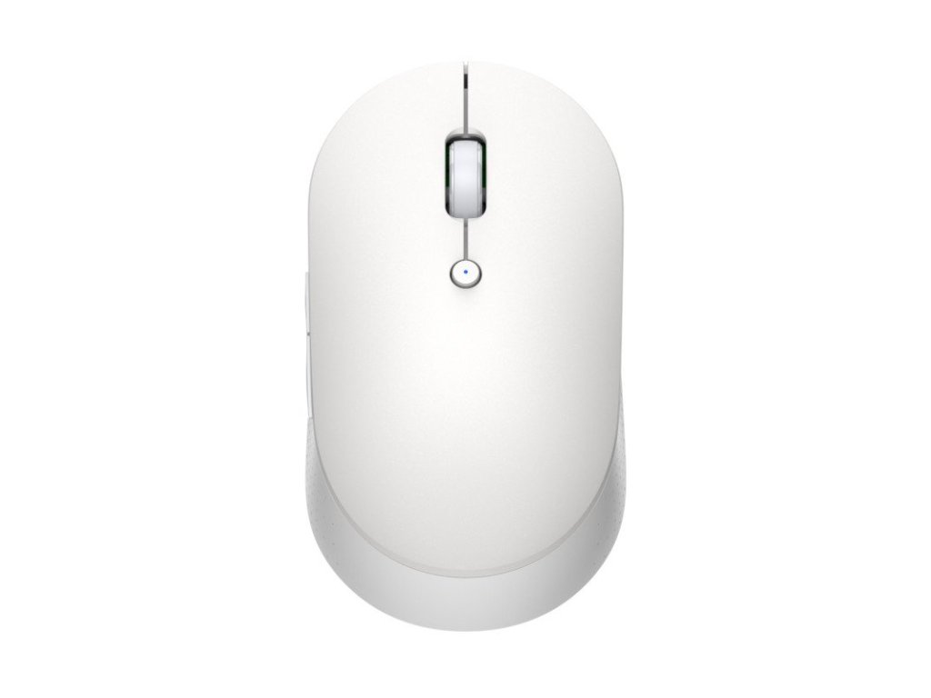 Xiaomi Mi Dual Mode - Kancelářská/Optická/Pro praváky/1 300 DPI/Bezdrátová Bluetooth/Bílá (26111)