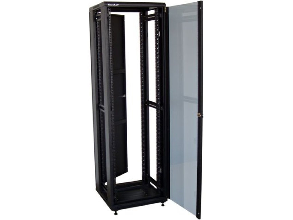 XtendLan 19" stojanový rozvaděč 42U 600x1000 (ECO-42U-6010-BLACK-S)