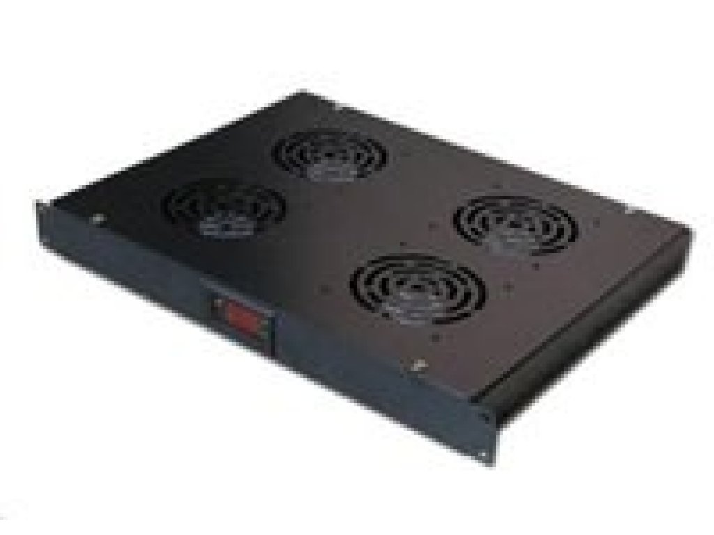XTENDLAN ventilace do 1U pozice (SFAN1U4T-B-EK)