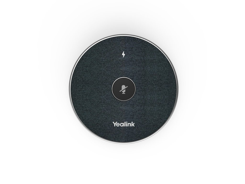 Yealink VCM36-W, bezdrátový mikrofon, 3 mikrofony, dosah 6m, 360° (VCM36-W Package)