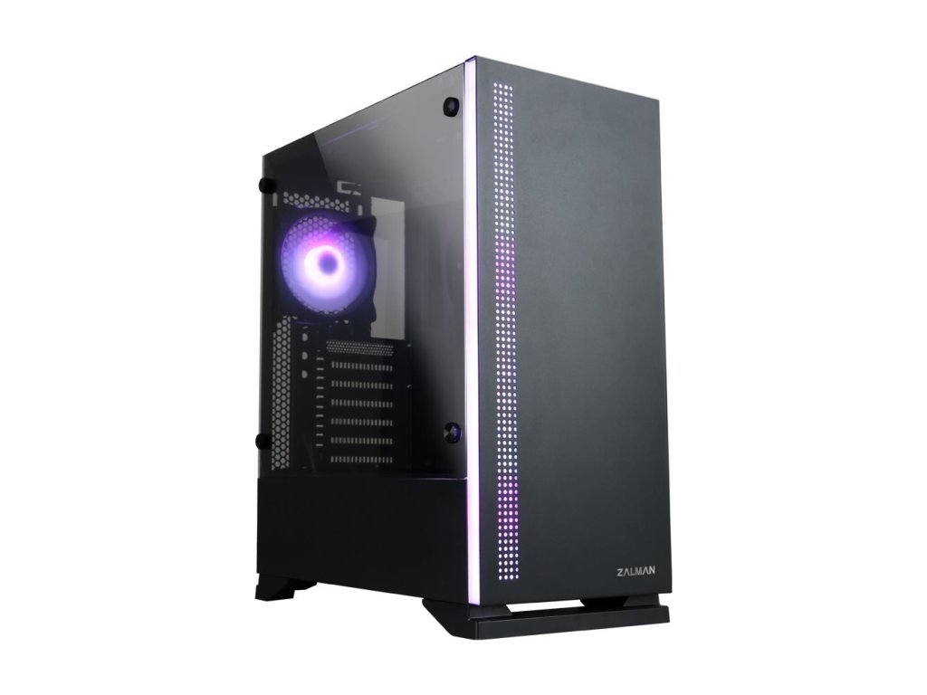 ZALMAN miditower S5 Black (S5 Black)