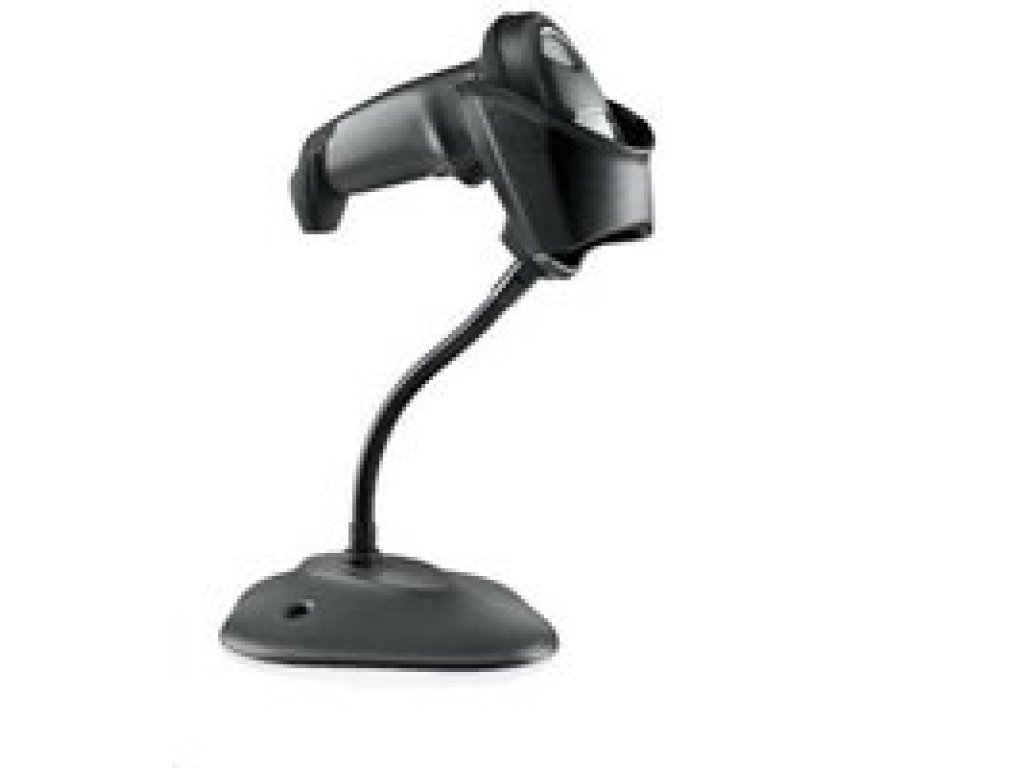 ZEBRA ctecka DS4608 SR 2D black + USB kabel, stojánek (DS4608-SR7U2100SGW)