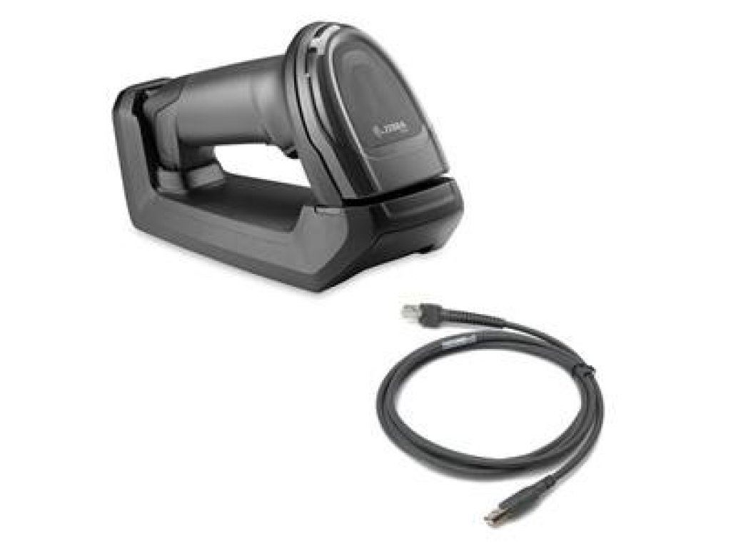 ZEBRA DS8178, bezdrátová 2D čtečka, cerná, USB KIT (DS8178-SR7U2100SFW)