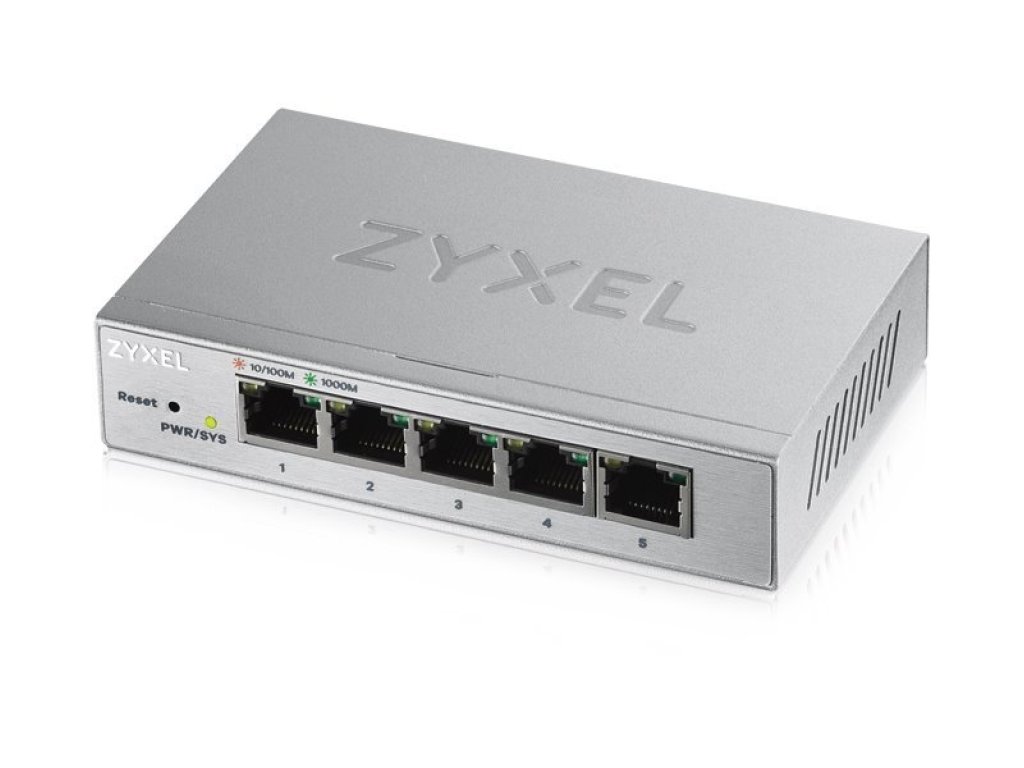 ZYXEL GS1200-5 5-port Desktop Gigabit Web Smart switch (GS1200-5-EU0101F)