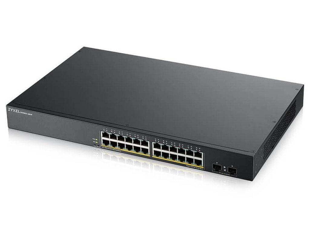 ZYXEL GS1900-24HP v2,24-port GbE L2 PoE switch (GS190024HPV2-EU0101F)