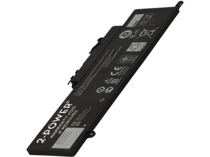 2-POWER Baterie 11,1V 3800mAh pro Dell Inspiron 11 (3147), 11 (3148), 13 (7348), 13 (7347) (77053259)