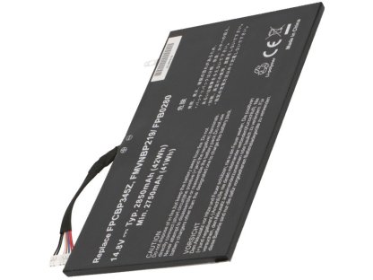 2-POWER Baterie 14,8V 2850mAh pro Fujitsu LifeBook UH572 (77054159)