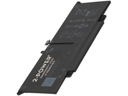 2-POWER Baterie 7,6V 6500mAh pro Dell Latitude 7310 (77053404)