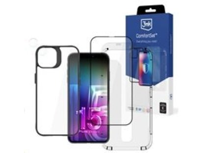 3MK Comfort Set 4 v 1 pro Apple iPhone 15 Plus (5903108536639)