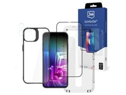3MK Comfort Set 4 v 1 pro Apple iPhone 15 Pro (5903108536646)