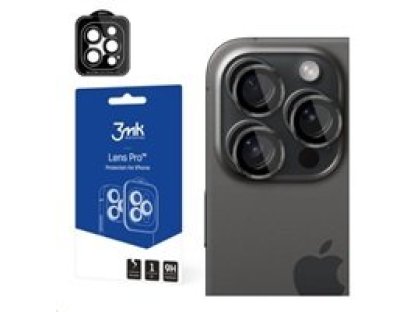 3MK Lens Protection Pro pro Apple iPhone 15, Graphite (5903108528634)