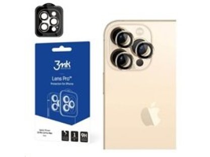 3MK Lens Protection Pro pro Apple iPhone 15 Pro, Dark Gold (5903108530026)