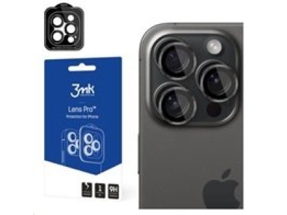3MK Lens Protection Pro pro Apple iPhone 15 Pro Max, Graphite (5903108530040)