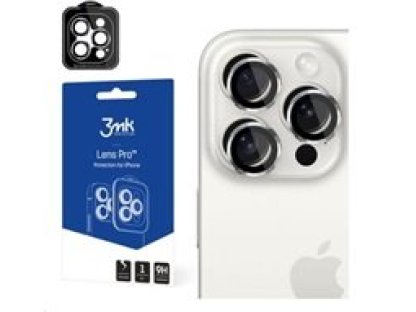 3MK Lens Protection Pro pro Apple iPhone 15, Silver (5903108528627)