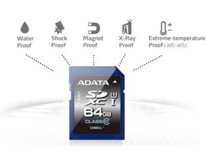 A-DATA 64GB SDXC UHS-I Premier class10 (ASDX64GUICL10-R)