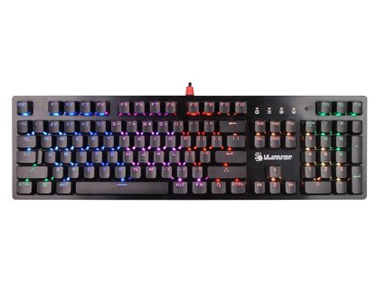 A4TECH klávesnice Bloody B820R mechanická RGB herní klávesnice, USB, CZ, red switch (B820R RS)