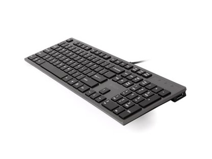 A4TECH klávesnice KV-300H - drátová, USB, černá, CZ/US (KV-300H)
