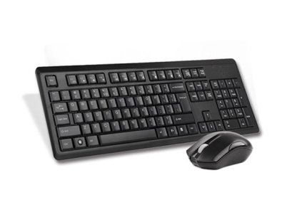 A4TECH set 4200N - bezdrátový set klávesnice s myší, USB, CZ/US (4200N)