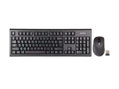 A4TECH set 7100N bezdrátový set klávesnice s myší, CZ/US (7100N)