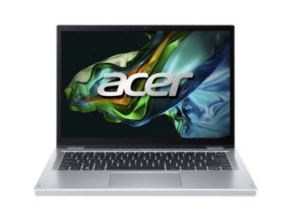 Acer Aspire 3 - 14", FHD, i3-N3050, Dotykový (Touchscreen), 8GB, 512GB SSD, UHD, Windows 11 Home, Stříbrná (NX.KENEC.001)