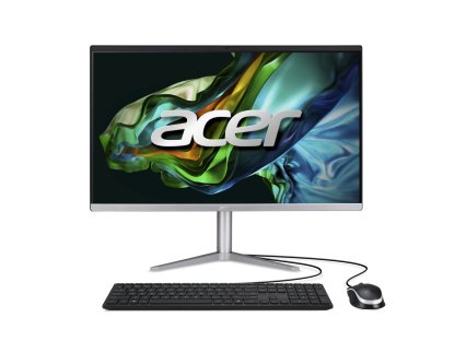 ACER Aspire C24-1300 - 23,8", R3-7320U, 8GB RAM, 512GB SSD, AMD int, Windows 11 Home, Slv-Black (DQ.BKREC.002)
