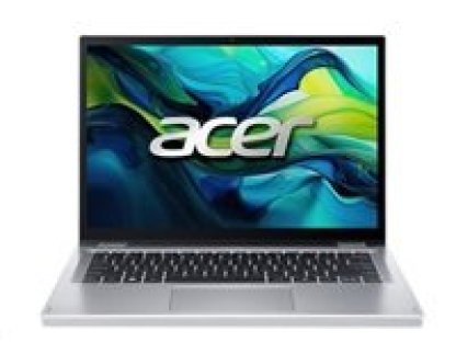 ACER Aspire Go Spin 14 AGSP14-31PT-C2S7 - 14" 1920x1200 WUXGA, N150, 8GB RAM, 512SSD, Intel UHD, W11 Home, stříbrný (NX.J3UEC.001)
