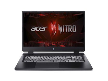 Acer Nitro 17 AN17-41 - 17,3" 2560x1440 QHD, R5-7535HS, 16GB RAM, 1TB SSD, RTX 4050, bez OS, Black (NH.QL1EC.005)