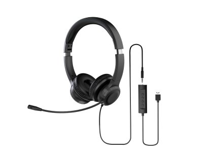 Acer Office Headset AHW154 - Stereo/Jack/Drát/černá (GP.HDS11.02D)