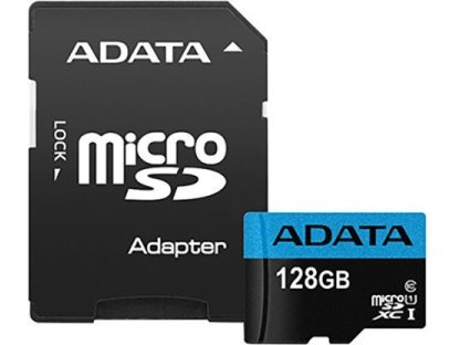 ADATA 128GB micro SDXC (AUSDX128GUICL10A1-RA1)