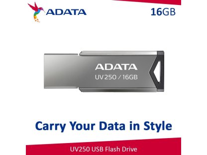 ADATA 16GB UV250 kovová (AUV250-16G-RBK)