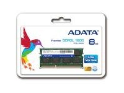 ADATA  8GB, DDR3L, 1600MHz, SODIMM (ADDS1600W8G11-S)
