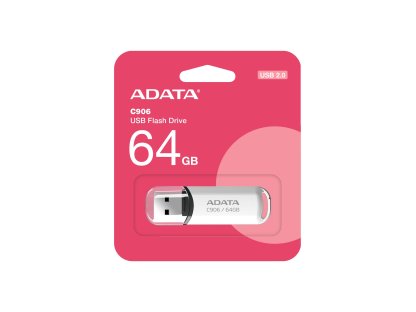 ADATA C906 64GB USB 2.0 USB-A Bílá (AC906-64G-RWH)