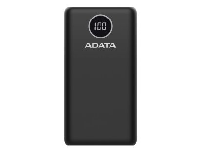 ADATA P20000QCD Power Bank 20000mAh černá (AP20000QCD-DGT-CBK)